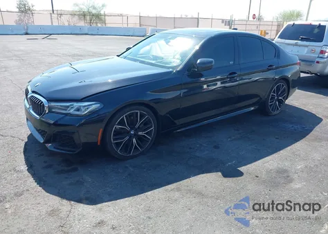 2021 BMW 530 из США, поврежденный, VIN WBA53BH06MCF79240